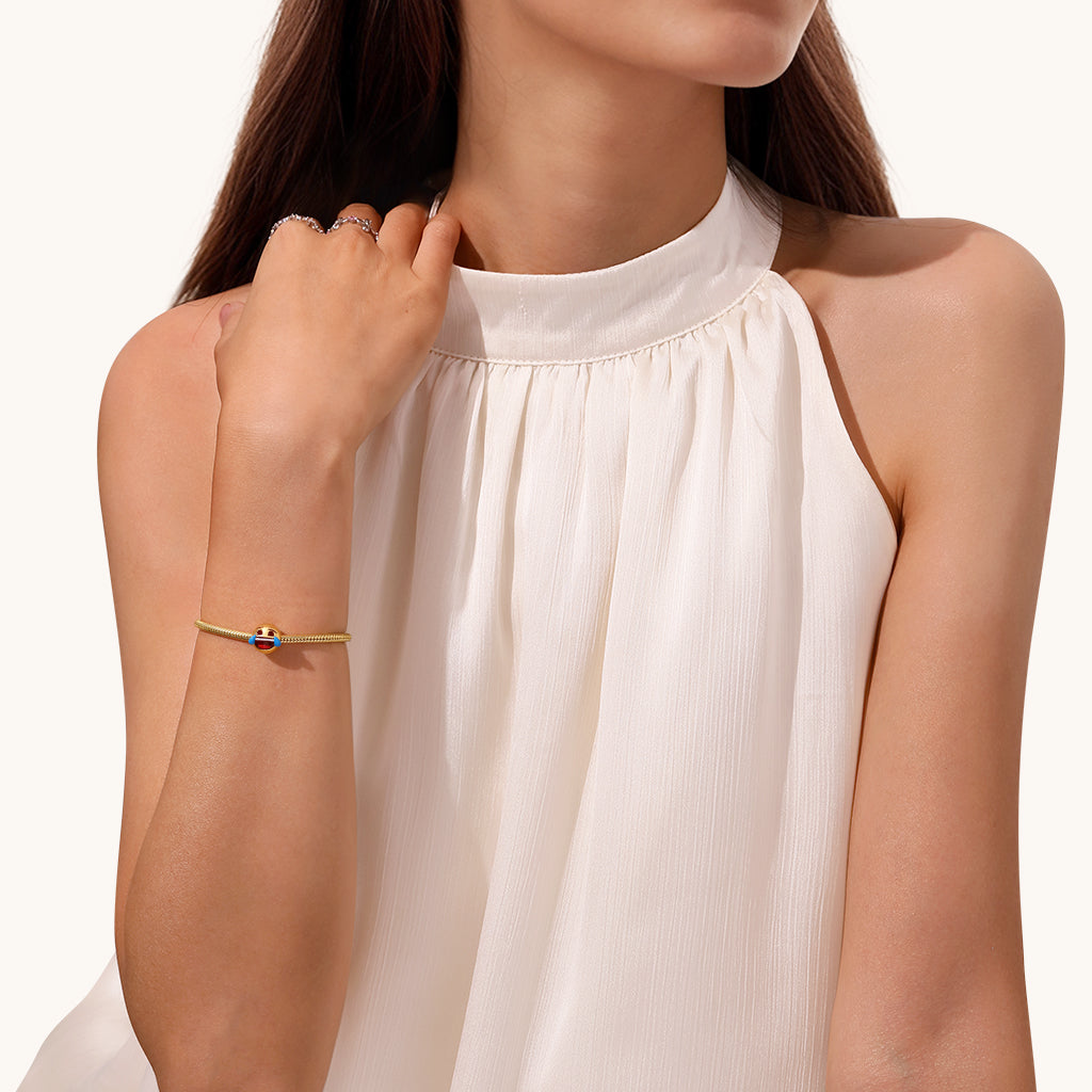 Gnoce emoji Laughing with Tears Face Charm_4