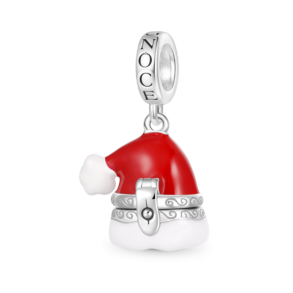Gnoce Openable Santa Hat Elk Pendant Dangle Charm_3