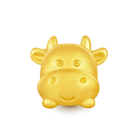 Gnoce Gold Guardian Cow Lucky Charm_1