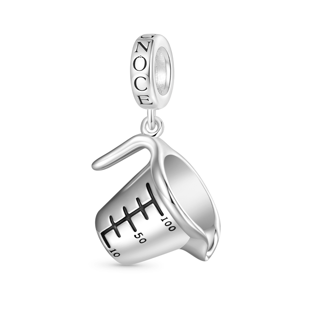 Gnoce Chemistry Lab Measuring Cup Pendant Dangle Charm_1