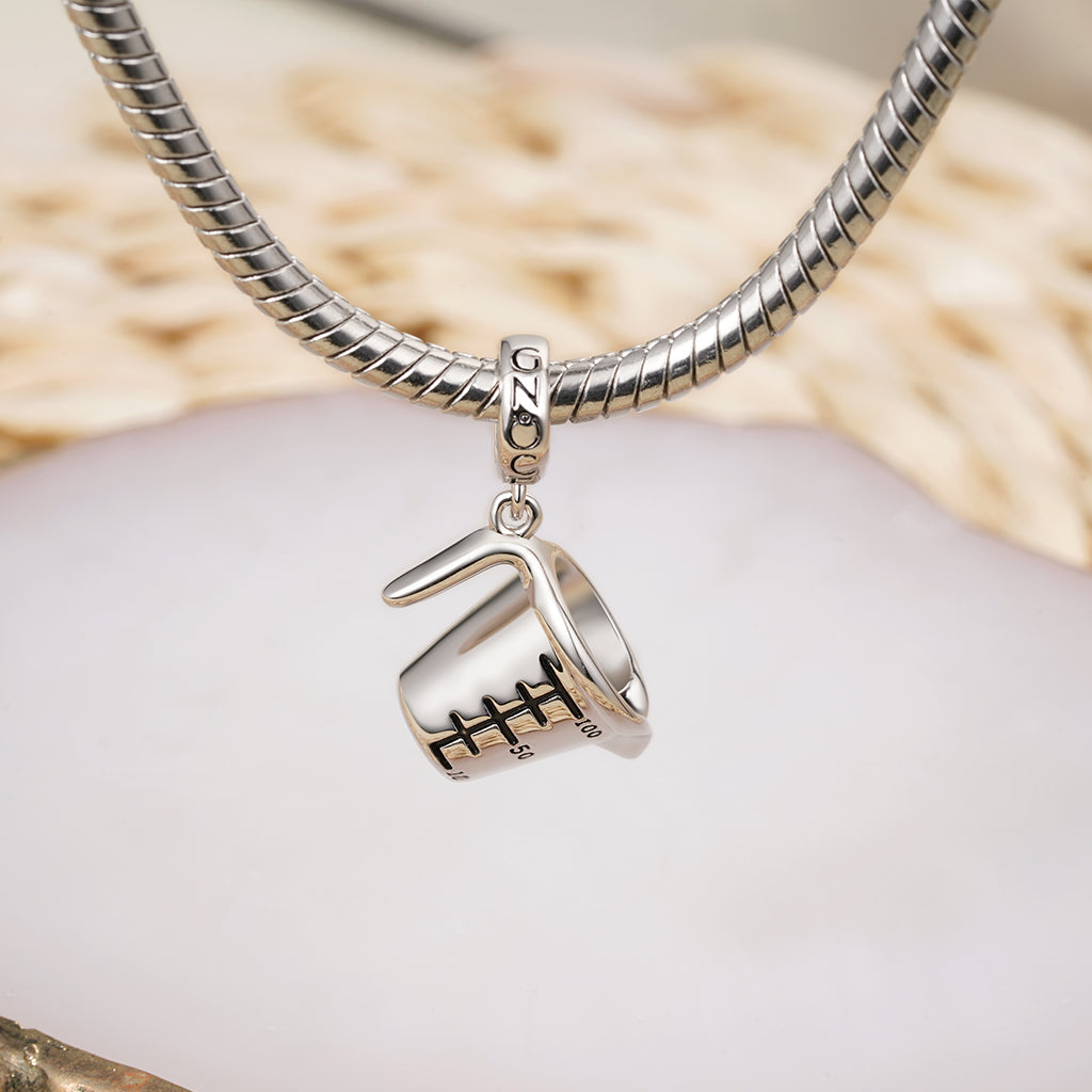 Gnoce Chemistry Lab Measuring Cup Pendant Dangle Charm_3