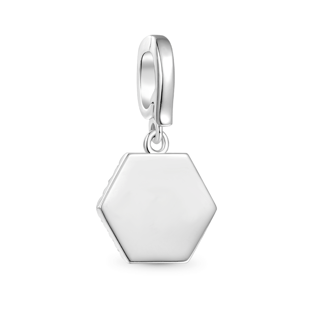Gnoce Hexagon Sister Family Clasp Clusters Charm_2