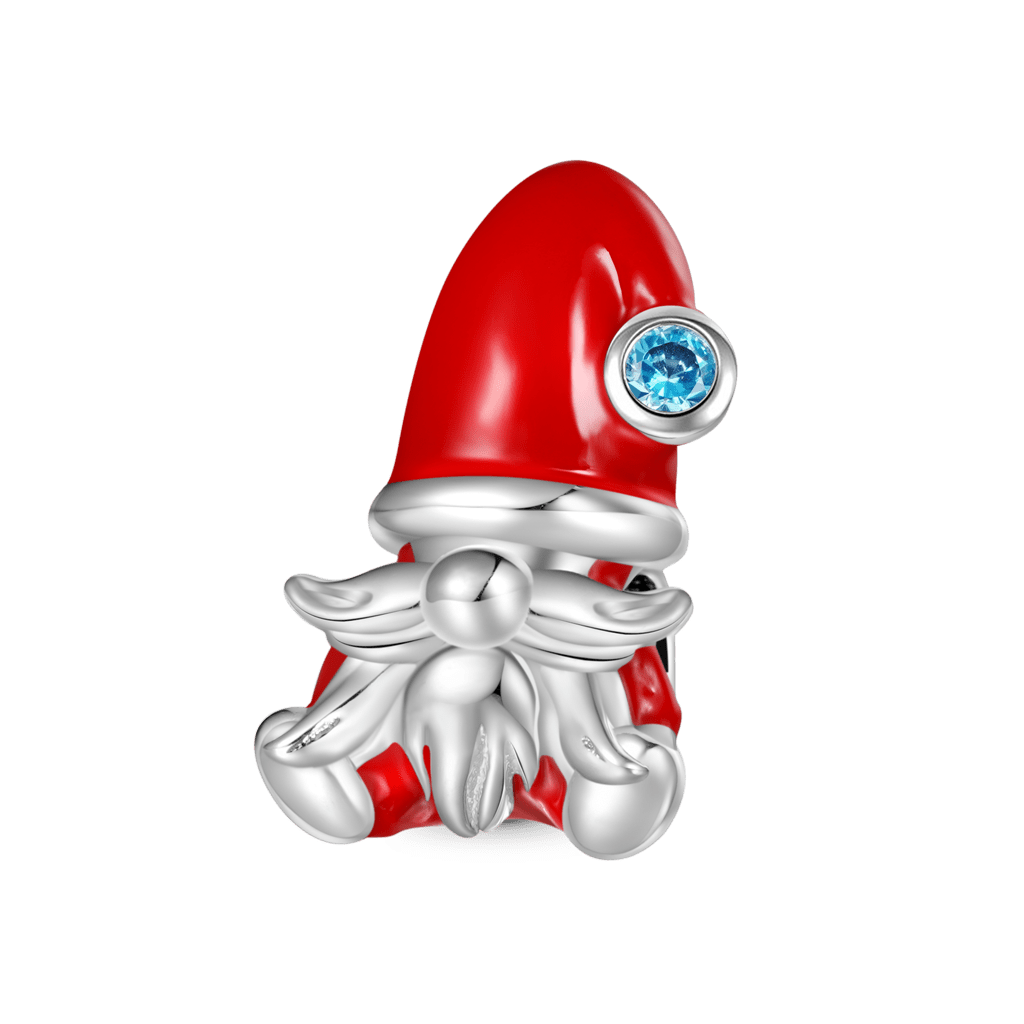 Gnoce Christmas Gnome Santa Claus Charm_1