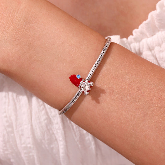 Gnoce Christmas Gnome Santa Claus Charm_5