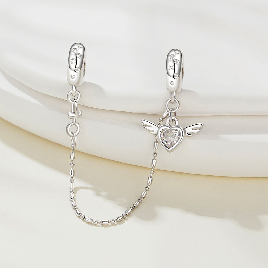 Gnoce Dream Love Wings Safety Chain Charm_2