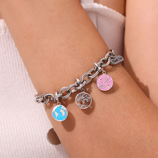 Gnoce Blue Earth Clasp Clusters Charm_6