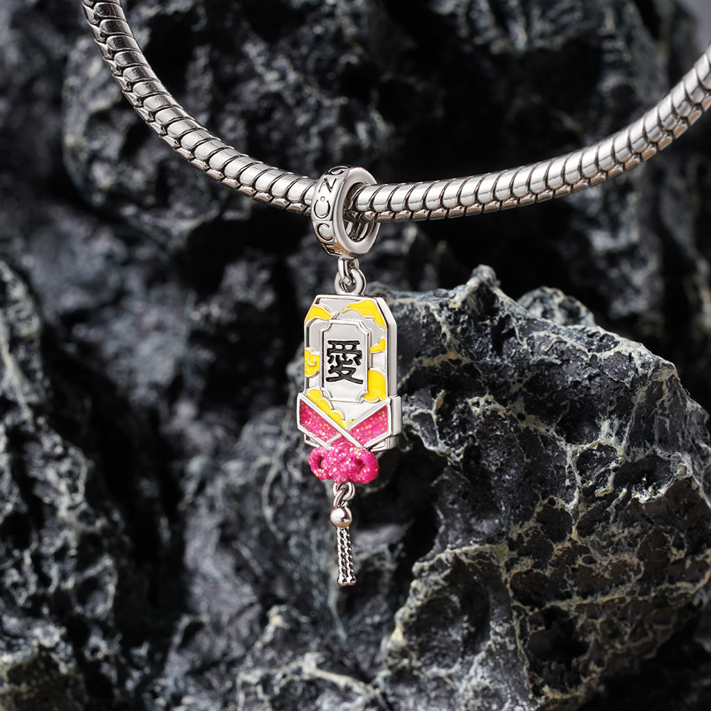 Gnoce Amulet Ukiyo-e Cloud Pendant Dangle Charm_3