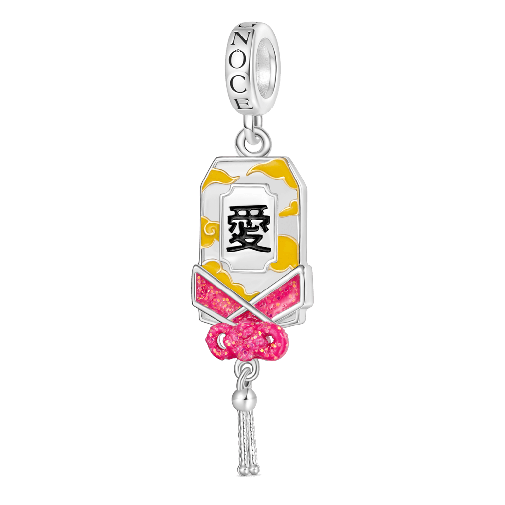 Gnoce Amulet Ukiyo-e Cloud Pendant Dangle Charm_1