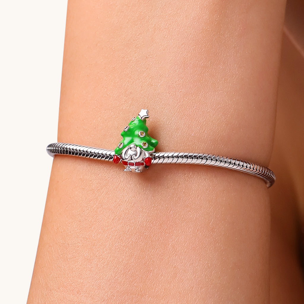 Gnoce Christmas Tree Gnome Charm_5