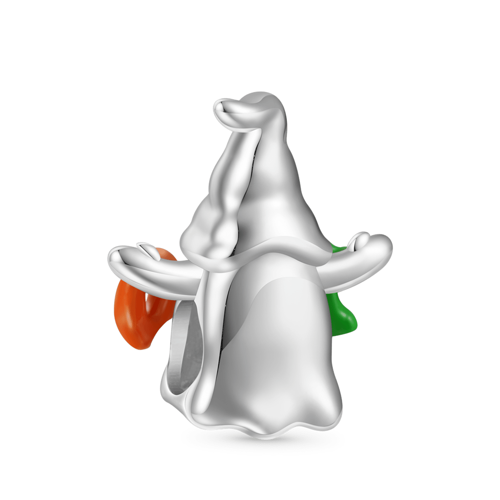 Gnoce Halloween Ghost Gnome Charm_2