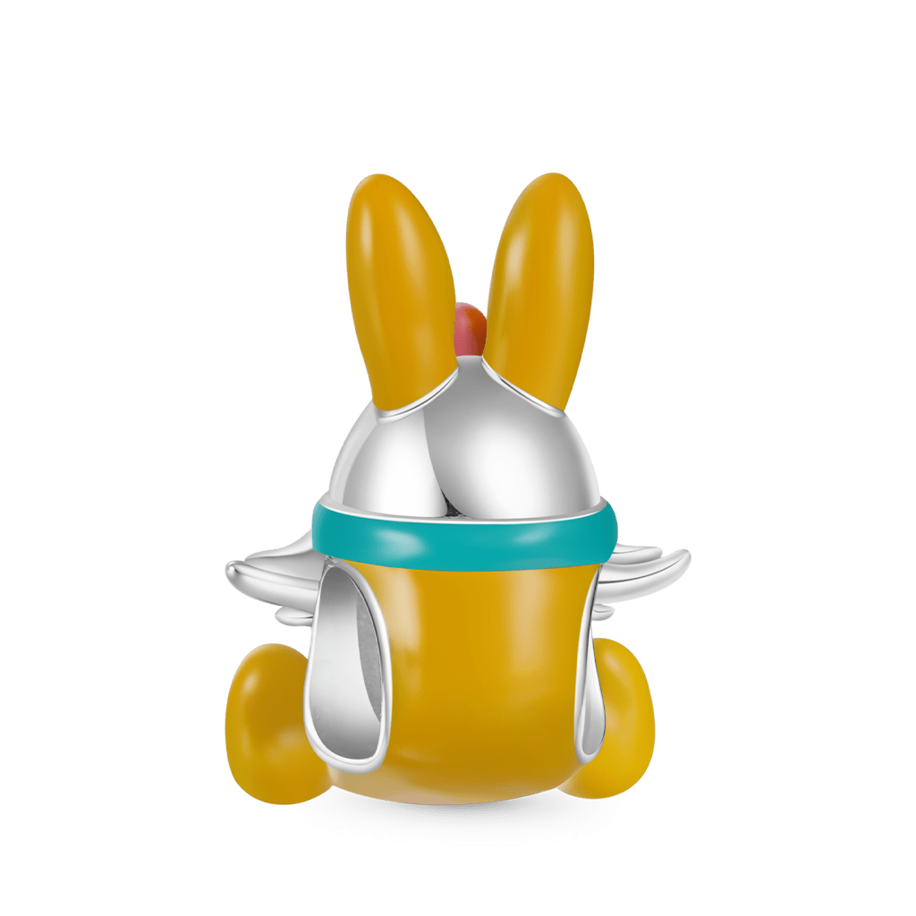 Gnoce Cute Easter Bunny Gnome Charm_2