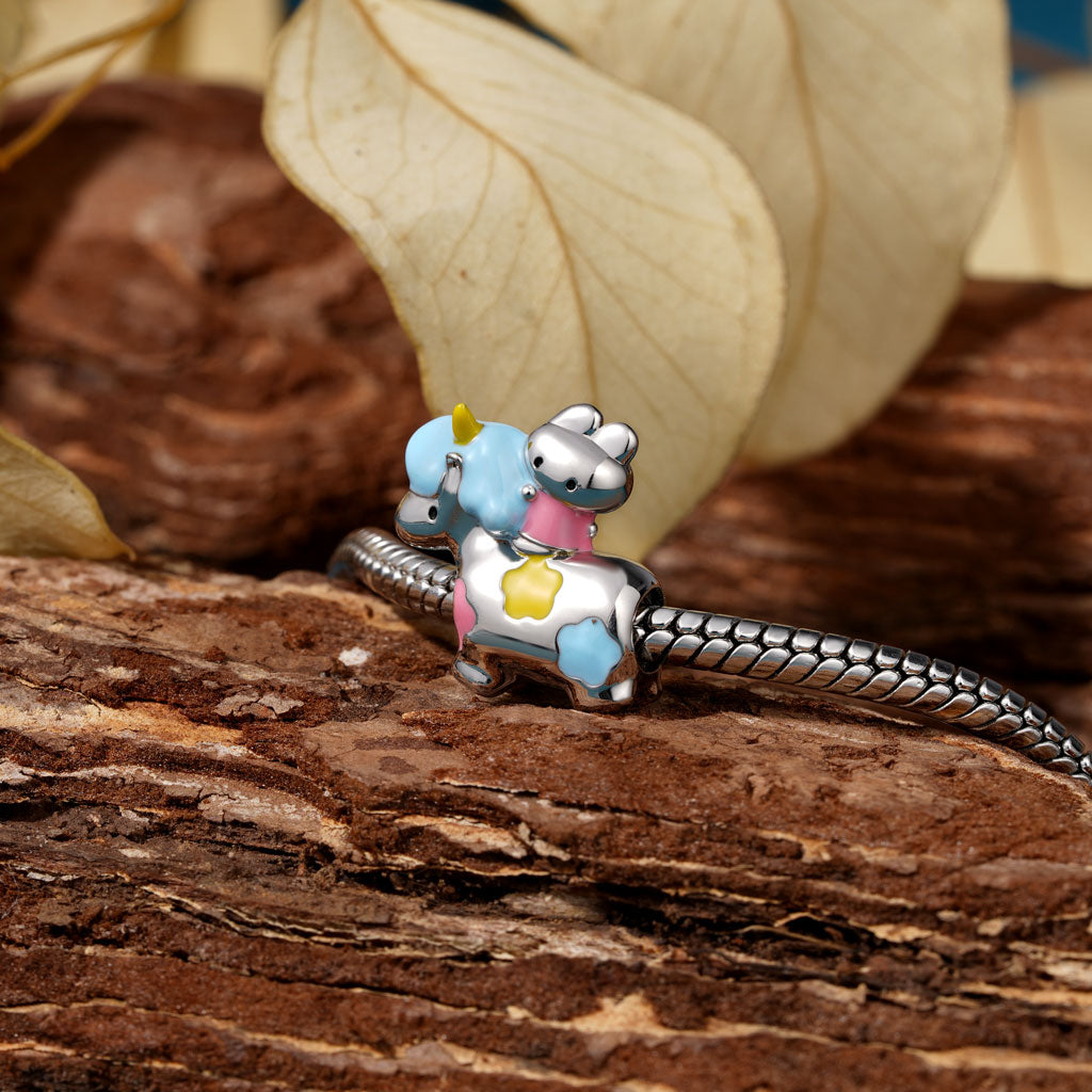 Gnoce Happyyu Bunny-Gumi With Unicorn Charm_3