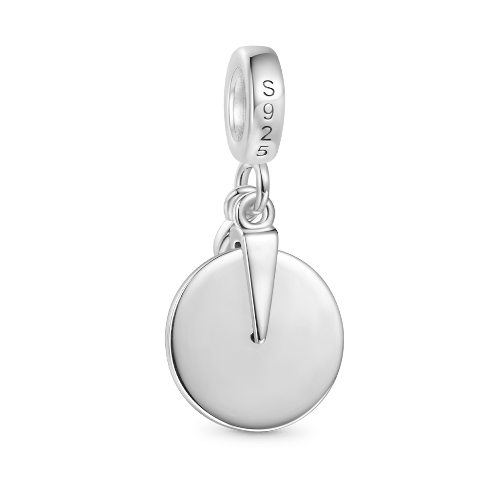 Gnoce Vintage Vinyl Disc Music Pendant Dangle Charm_2