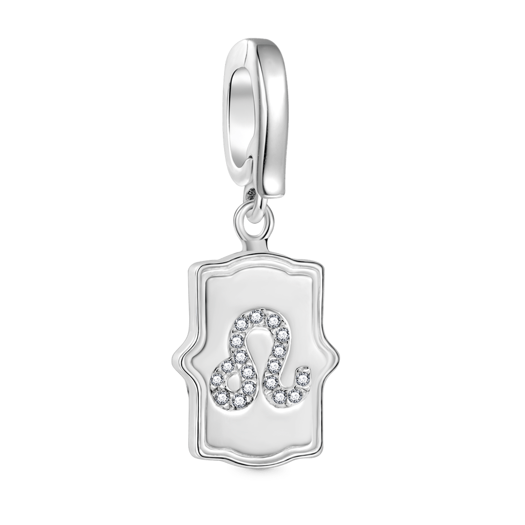 Gnoce Zodiac Sign Heart Clasp Clusters Charm_2