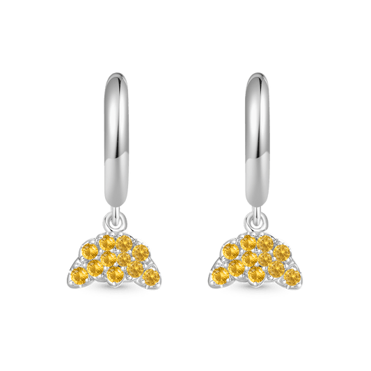 Gnoce Croissant Bread Hoop Earrings_1