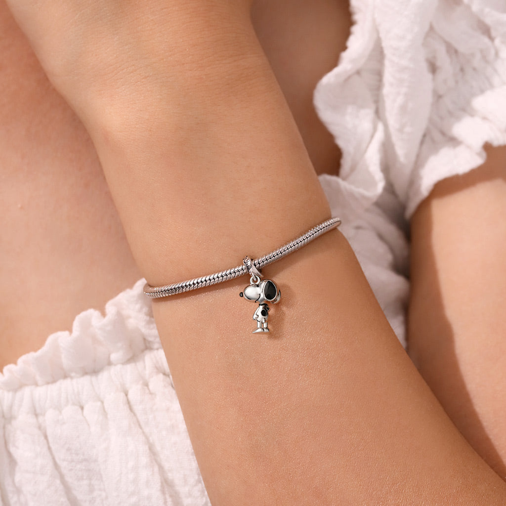 Gnoce Peanuts Standing Snoopy Pendant Dangle Charm_7