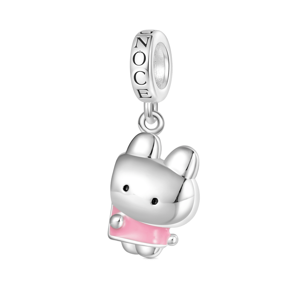 Gnoce Happyyu Bunny-Gumi & Her friend Double Pendant Dangle Charm_4
