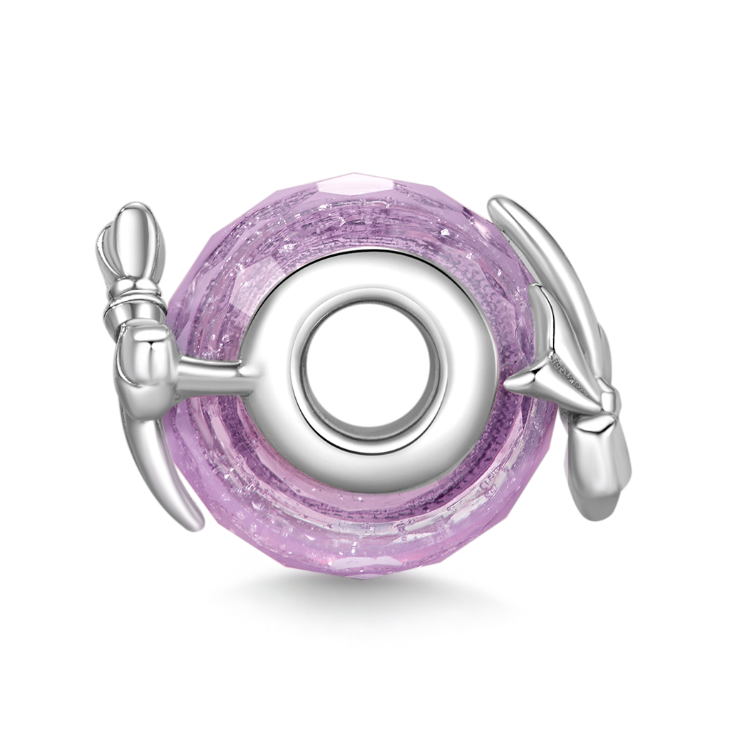 Gnoce Sweet Pink Bow Charm_2