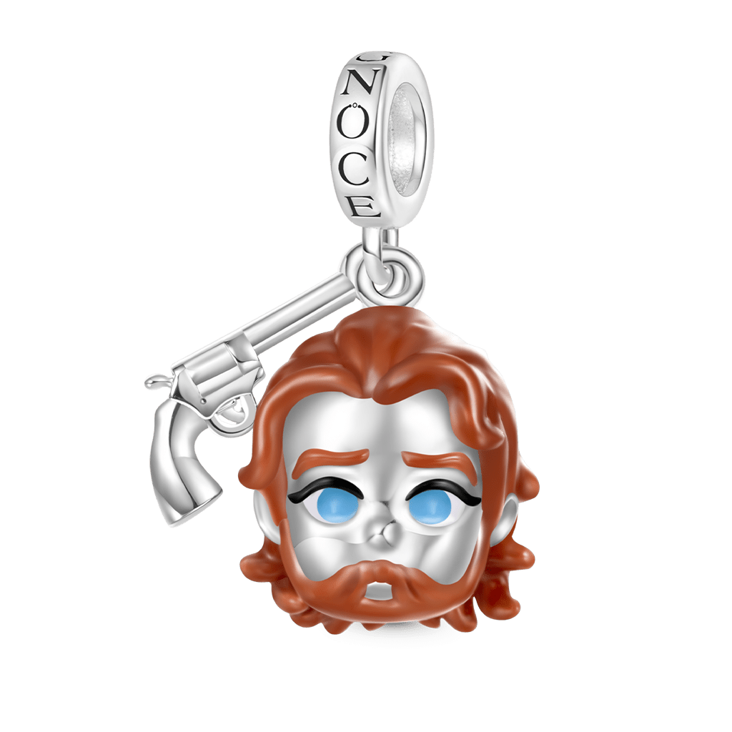 Gnoce Walking Dead Rick Grimes Pendant Dangle Charm_1