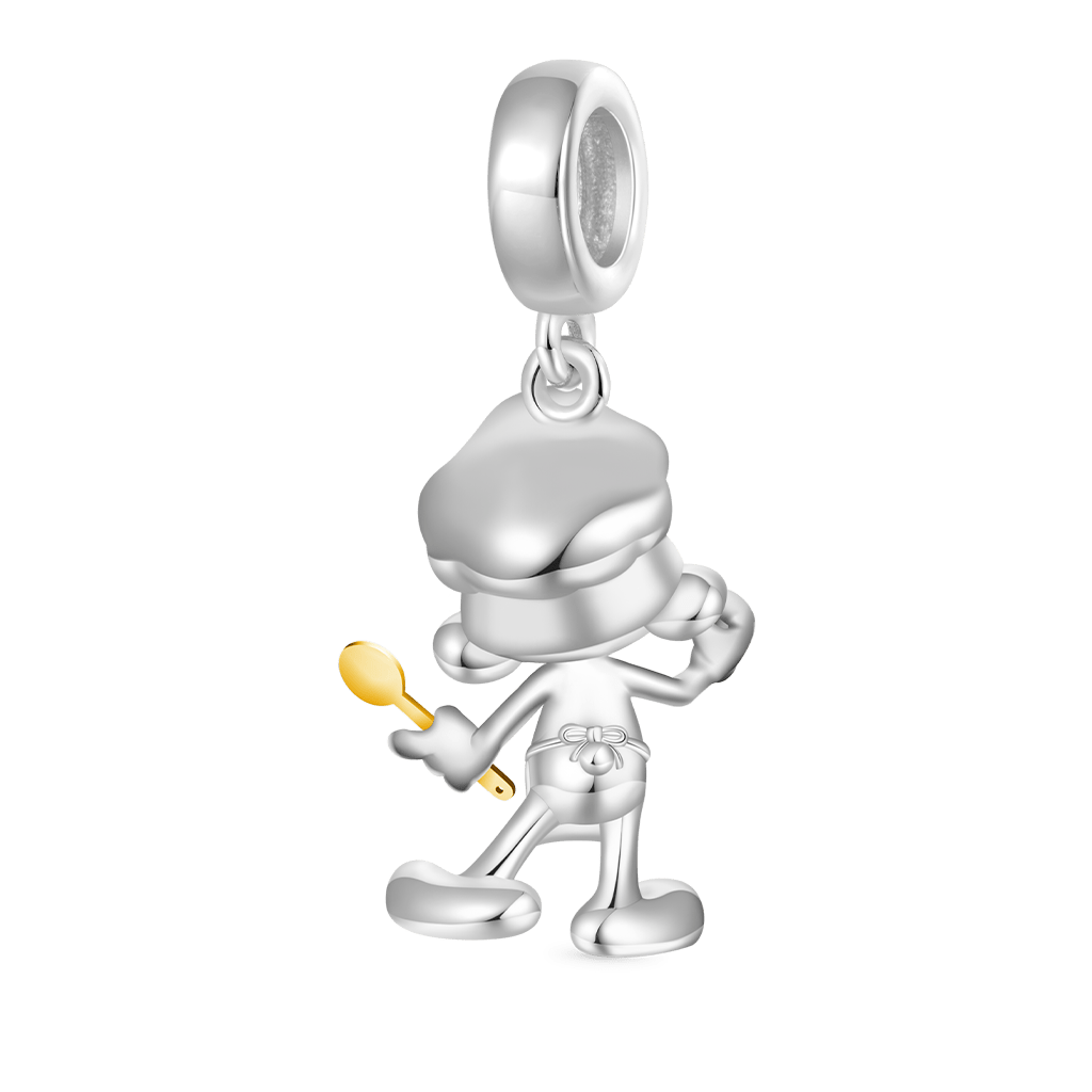 Gnoce Cook Smurf Pendant Dangle Charm_2