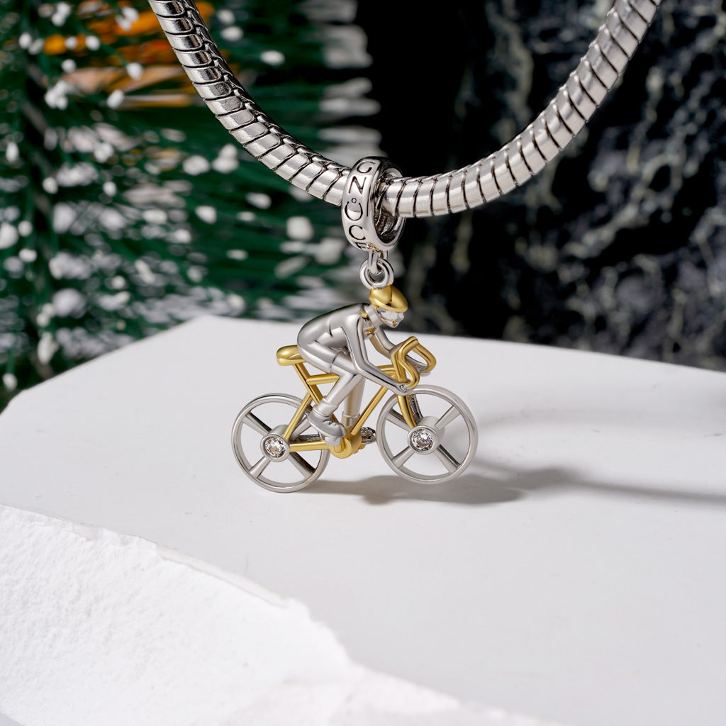 Gnoce Road Cycling Competition Pendant Dangle Charm_3