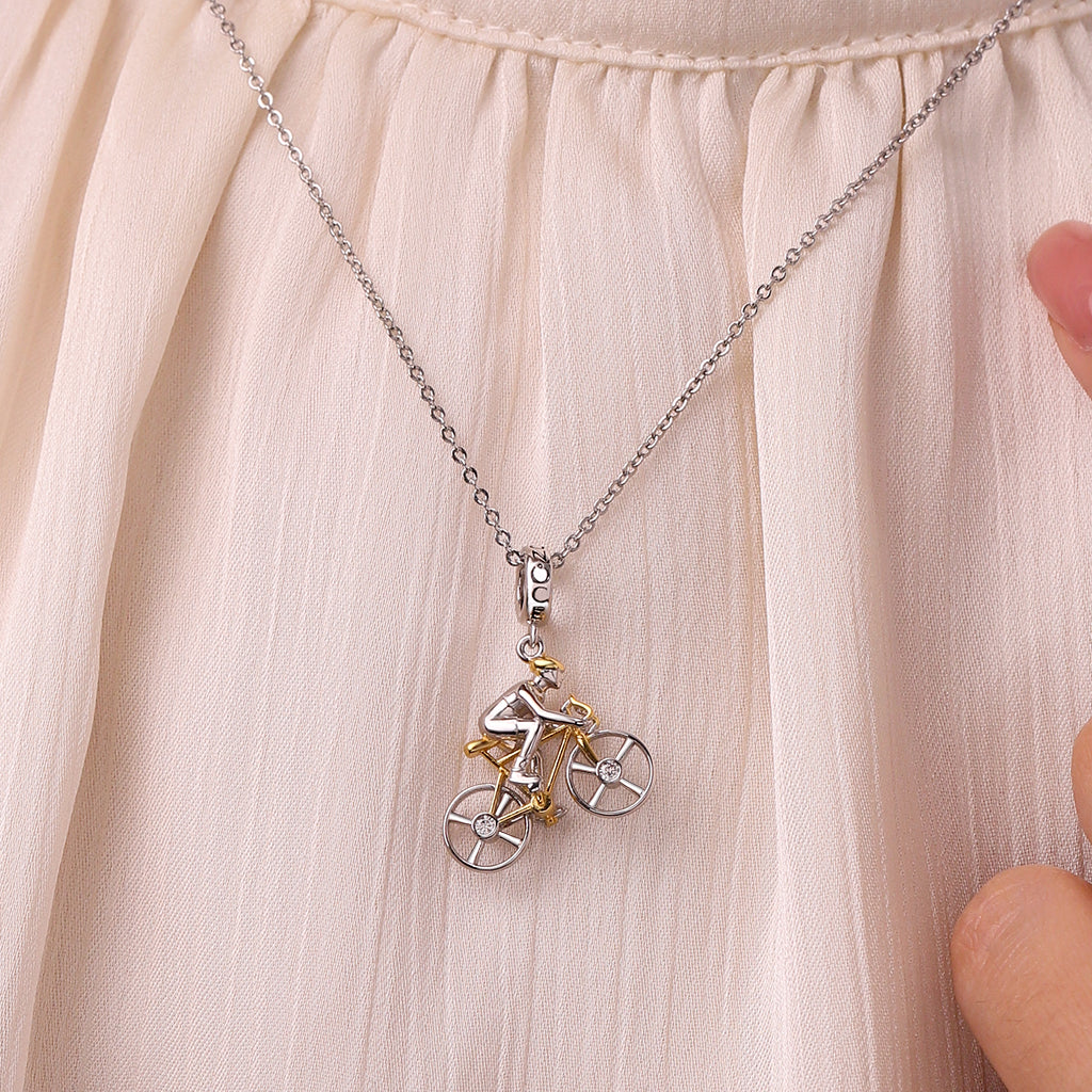 Gnoce Road Cycling Competition Pendant Dangle Charm_5