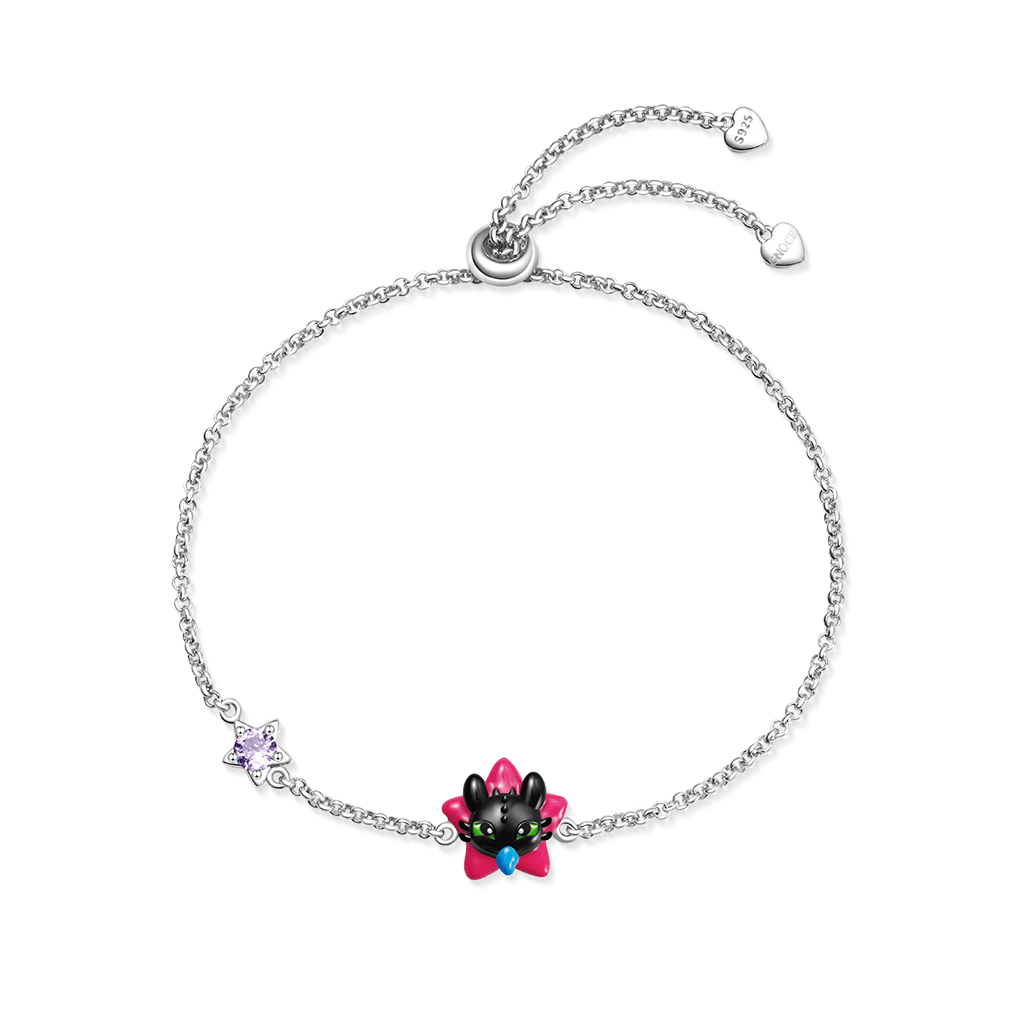 Gnoce Toothless Head Adjustable Bracelet_1