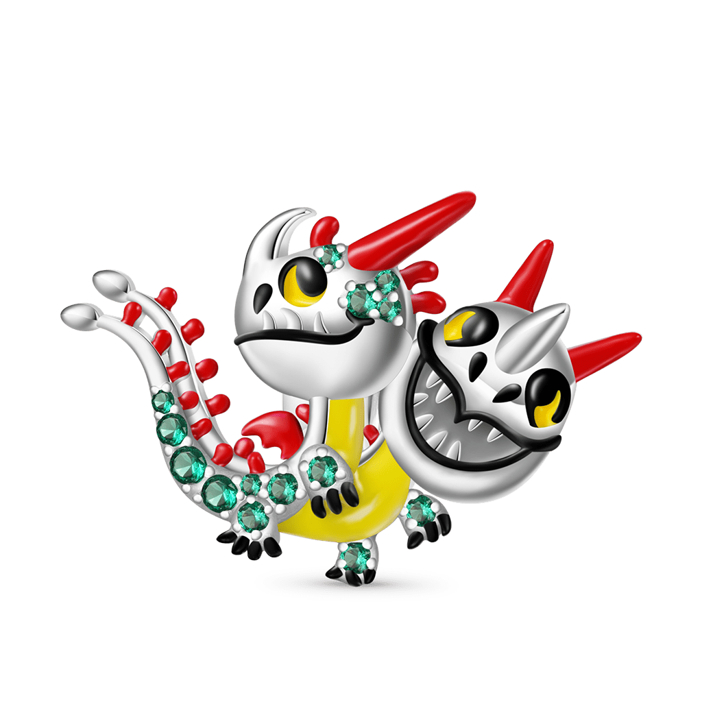 Gnoce Hideous Zippleback Dragon Stopper Charm_1