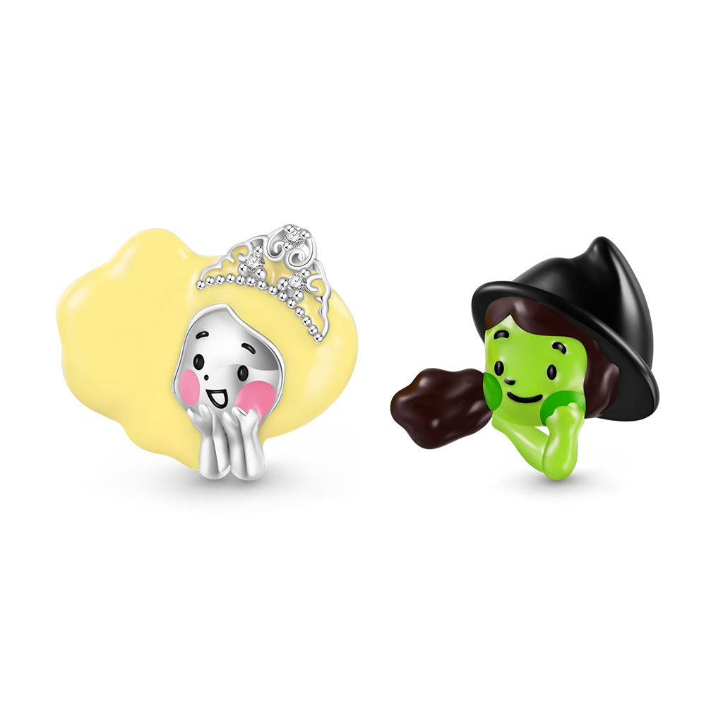 Gnoce Mismatched Wicked Witch Stud Earrings_1