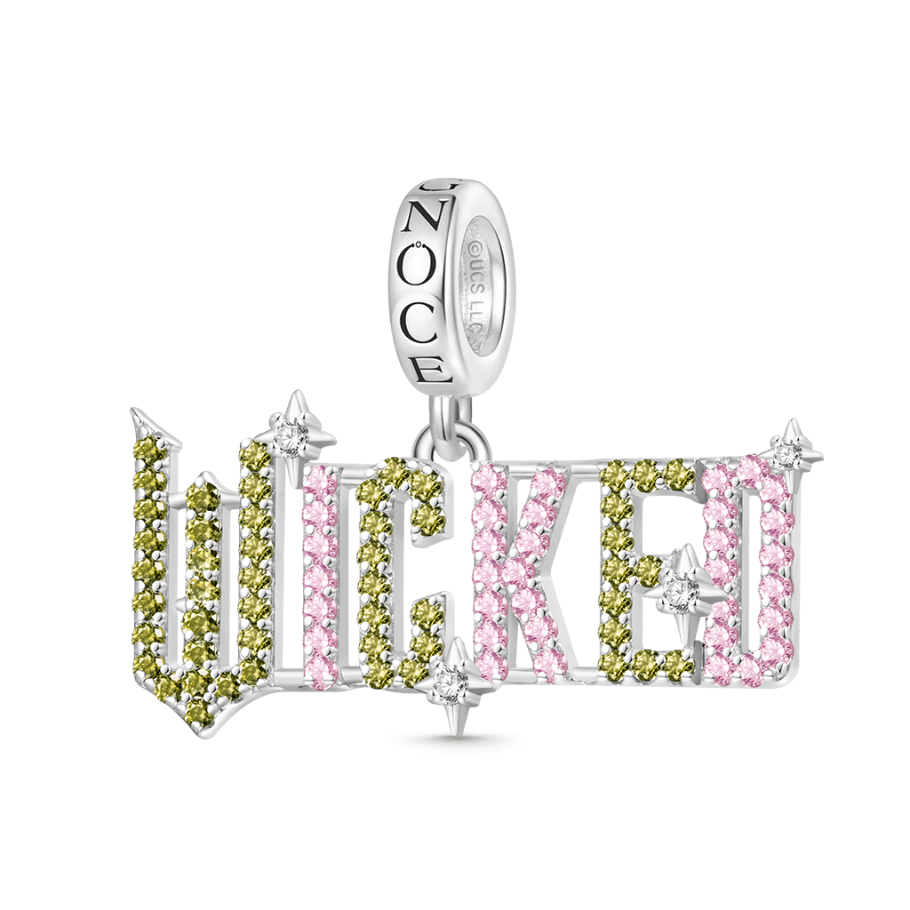 Gnoce Wicked Official Logo Letter Pendant Dangle Charm_1