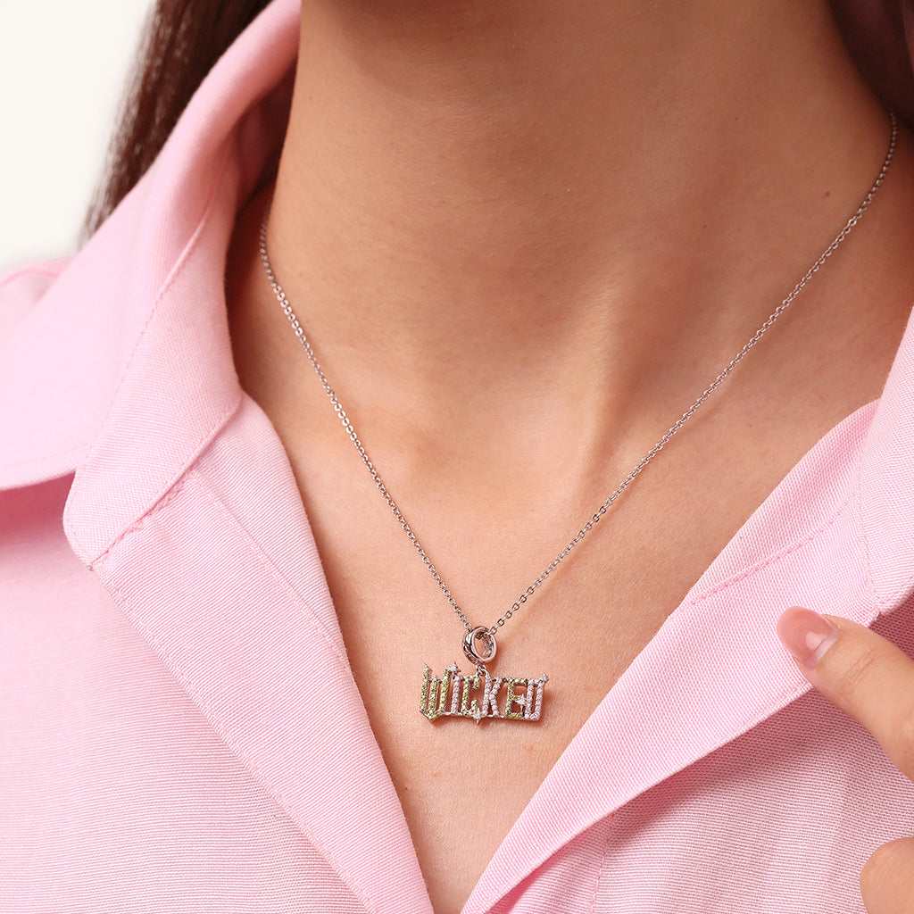 Gnoce Wicked Official Logo Letter Pendant Dangle Charm_5