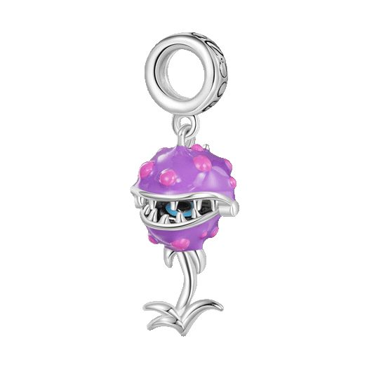 Gnoce Openable Piranha Eyeball Pendant Dangle Charm_1
