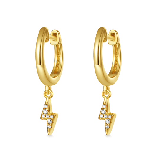 Gnoce Lightning Bolt Dangle Earrings_1