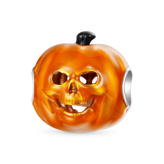Gnoce Halloween Horror Pumpkin Head Charm_1