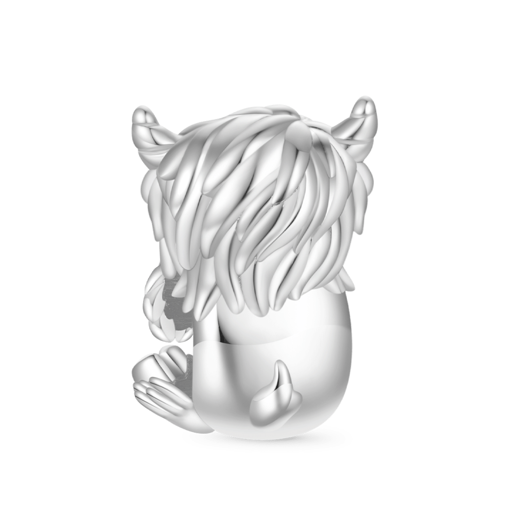 Gnoce Cute Scottish Highland Cow Charm_2