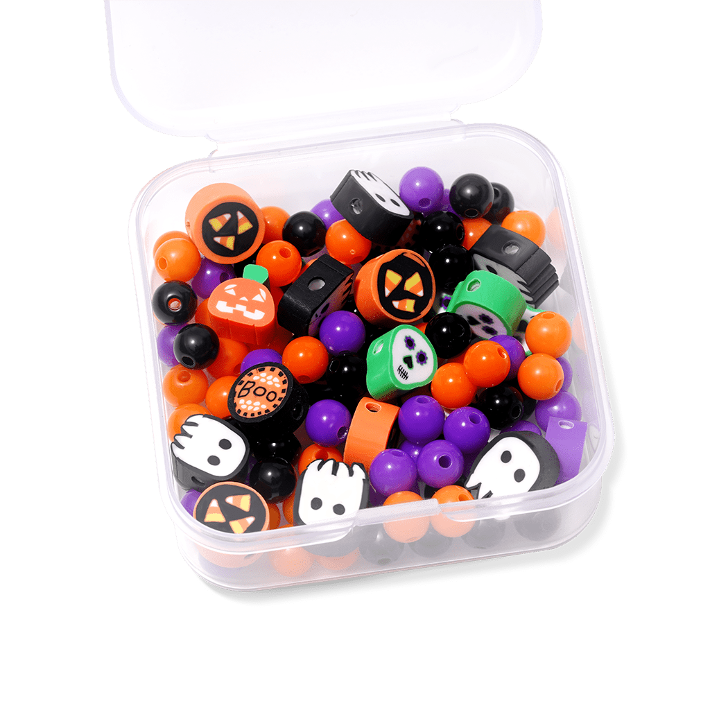 Gnoce Halloween DIY Multi Color Beaded Bracelet_3