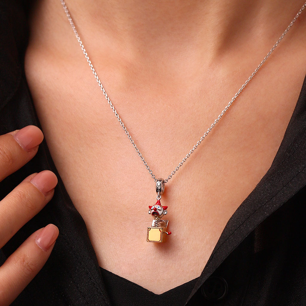 Gnoce Chucky Jack in the Box Pendant Dangle Charm_5