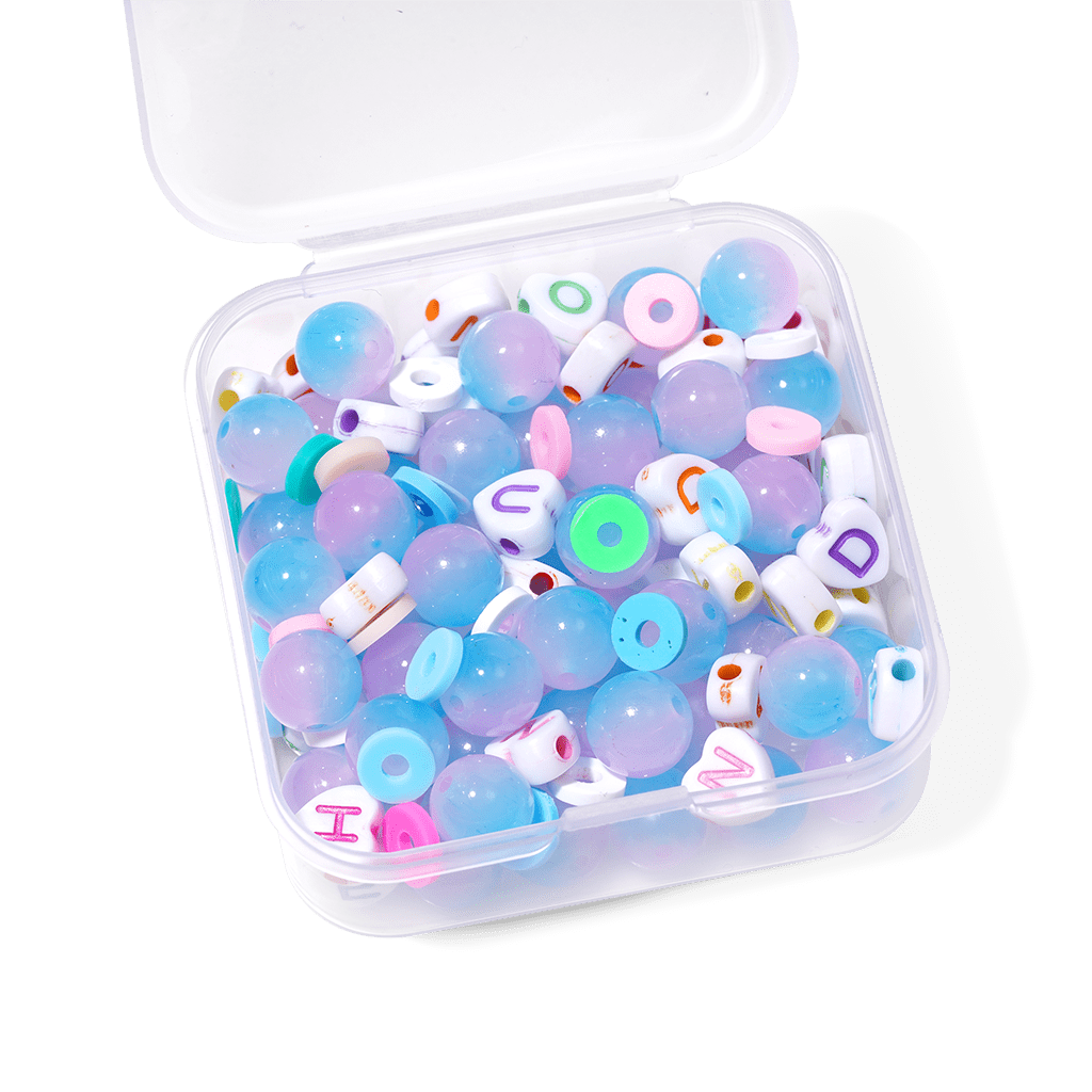 Gnoce Letter DIY Multicolor Beaded Bracelet_3