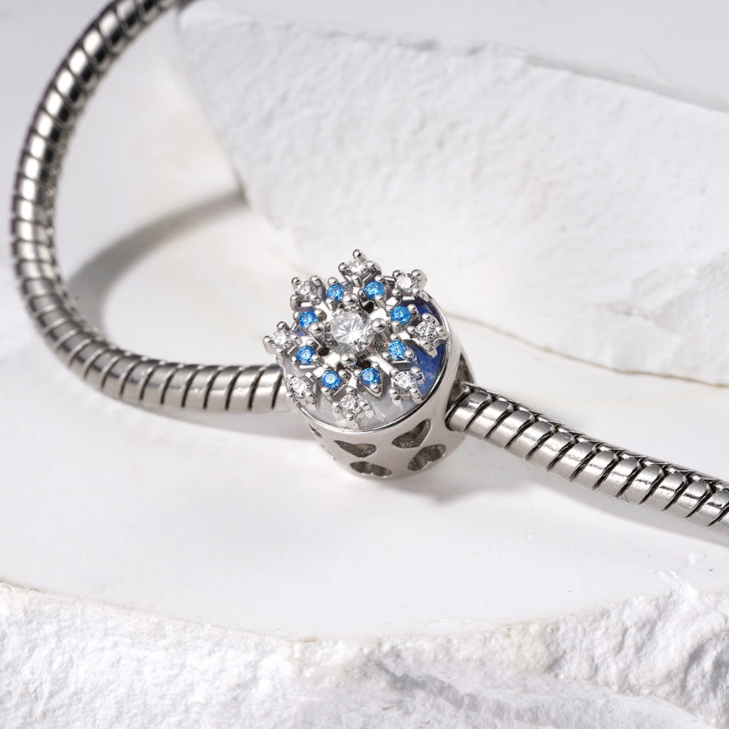 Gnoce Engravable Rotatable Snowflake Charm_4