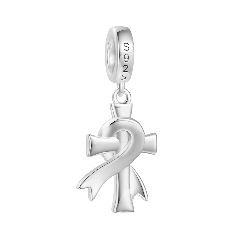 Gnoce Breast Cancer Awareness Pendant Dangle Charm_2