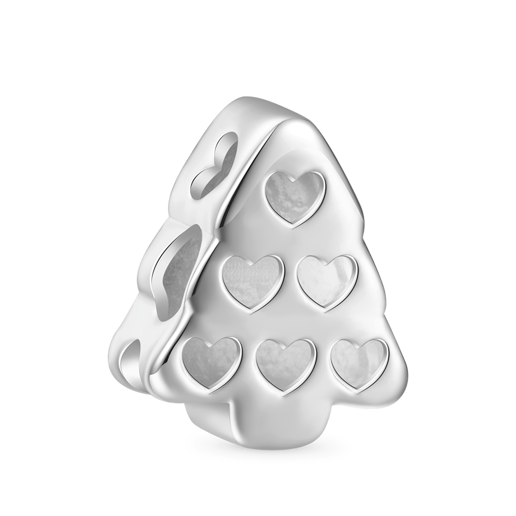 Gnoce Pink Purple Christmas Tree Charm_2