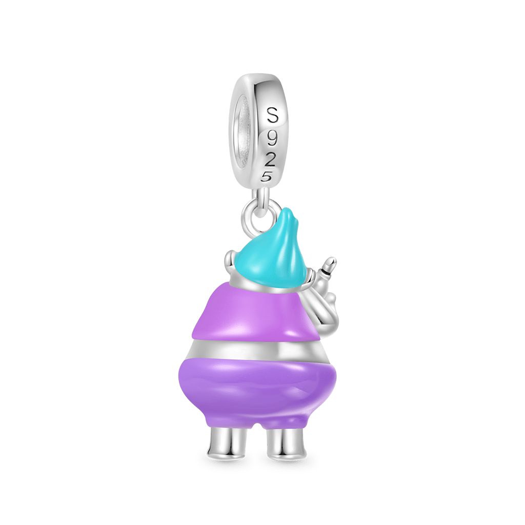 Gnoce Trolls Biggie Hug Worm Mr Dinkles Pendant Dangle Charm_2