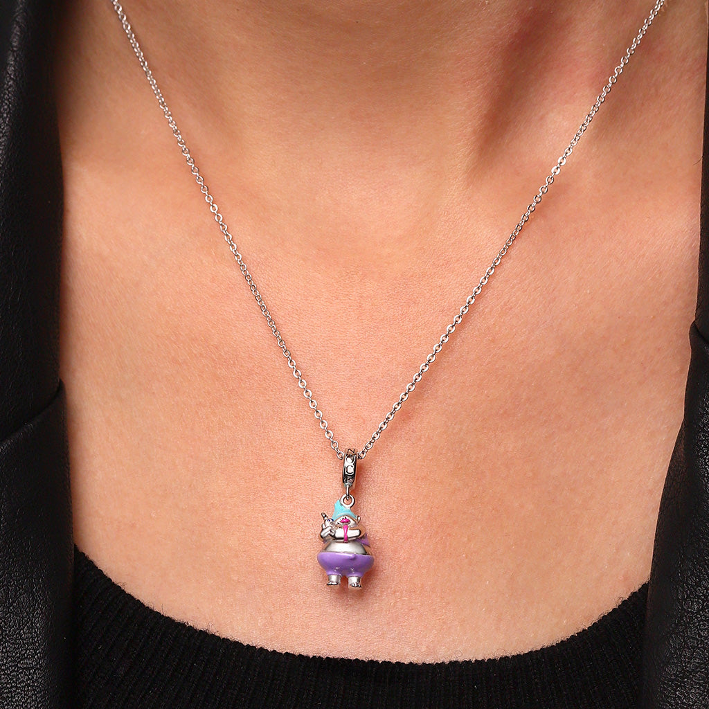 Gnoce Trolls Biggie Hug Worm Mr Dinkles Pendant Dangle Charm_5