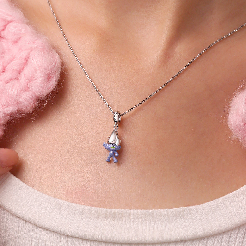 Gnoce Trolls Guy Diamond Pendant Dangle Charm_5