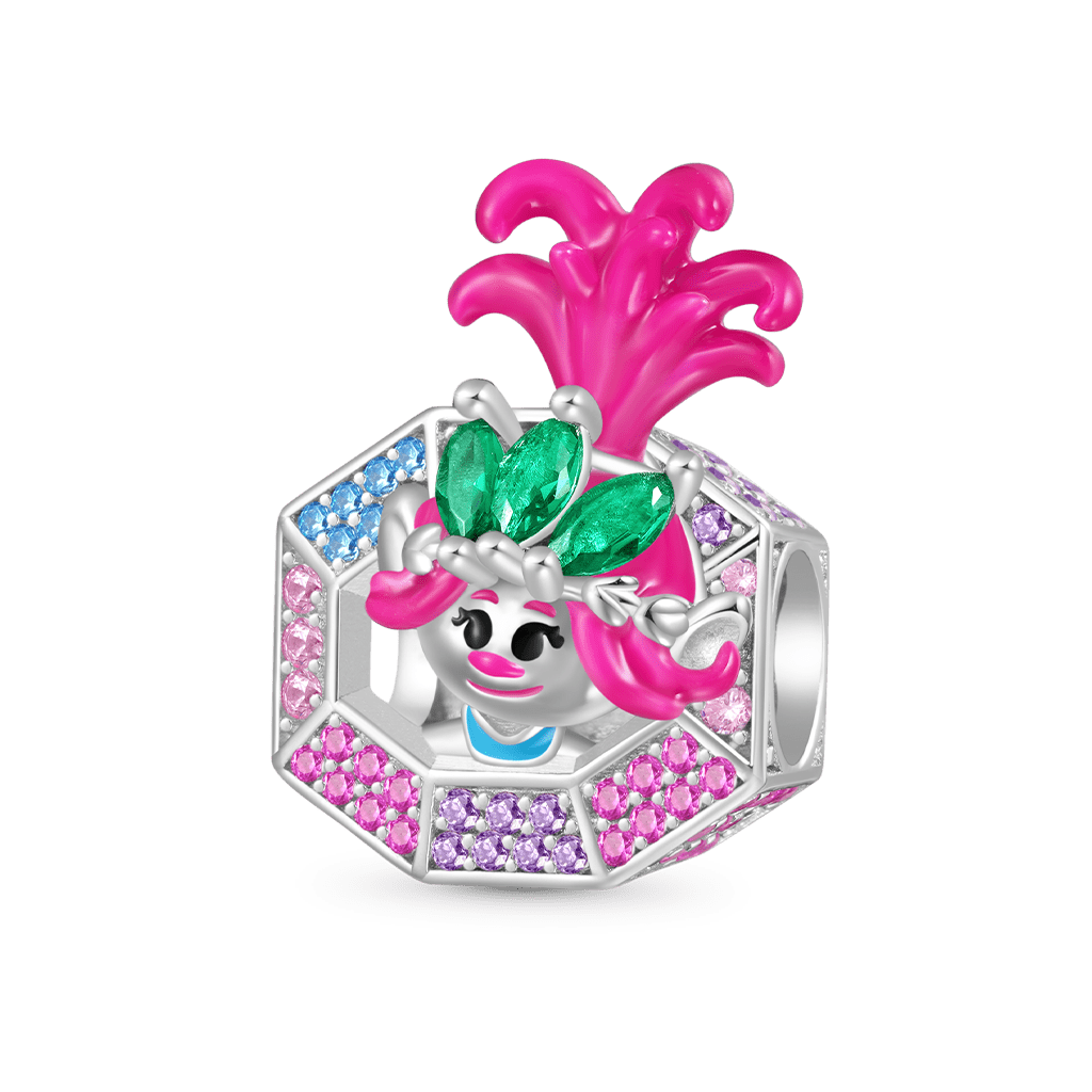 Gnoce Trolls Poppy Diamond Charm_1