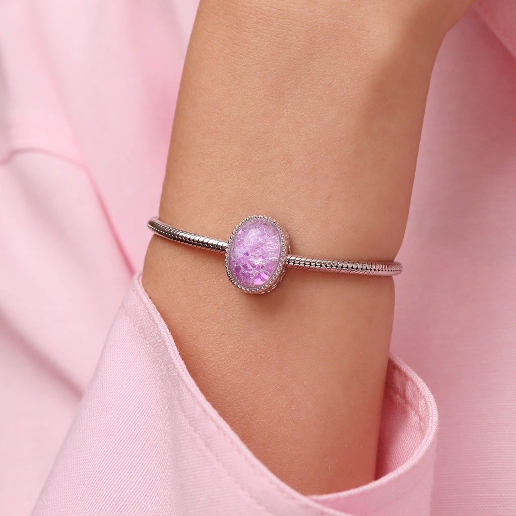 Gnoce 'Prima'  Starry Sky Shining Glossy Ice Flower Charm_5