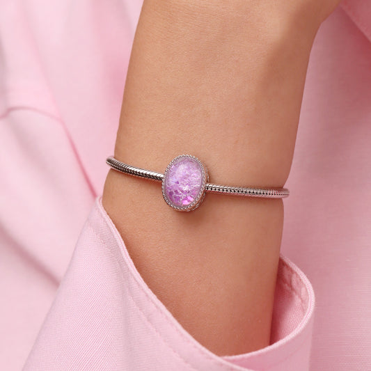 Gnoce 'Prima'  Starry Sky Shining Glossy Ice Flower Charm_5