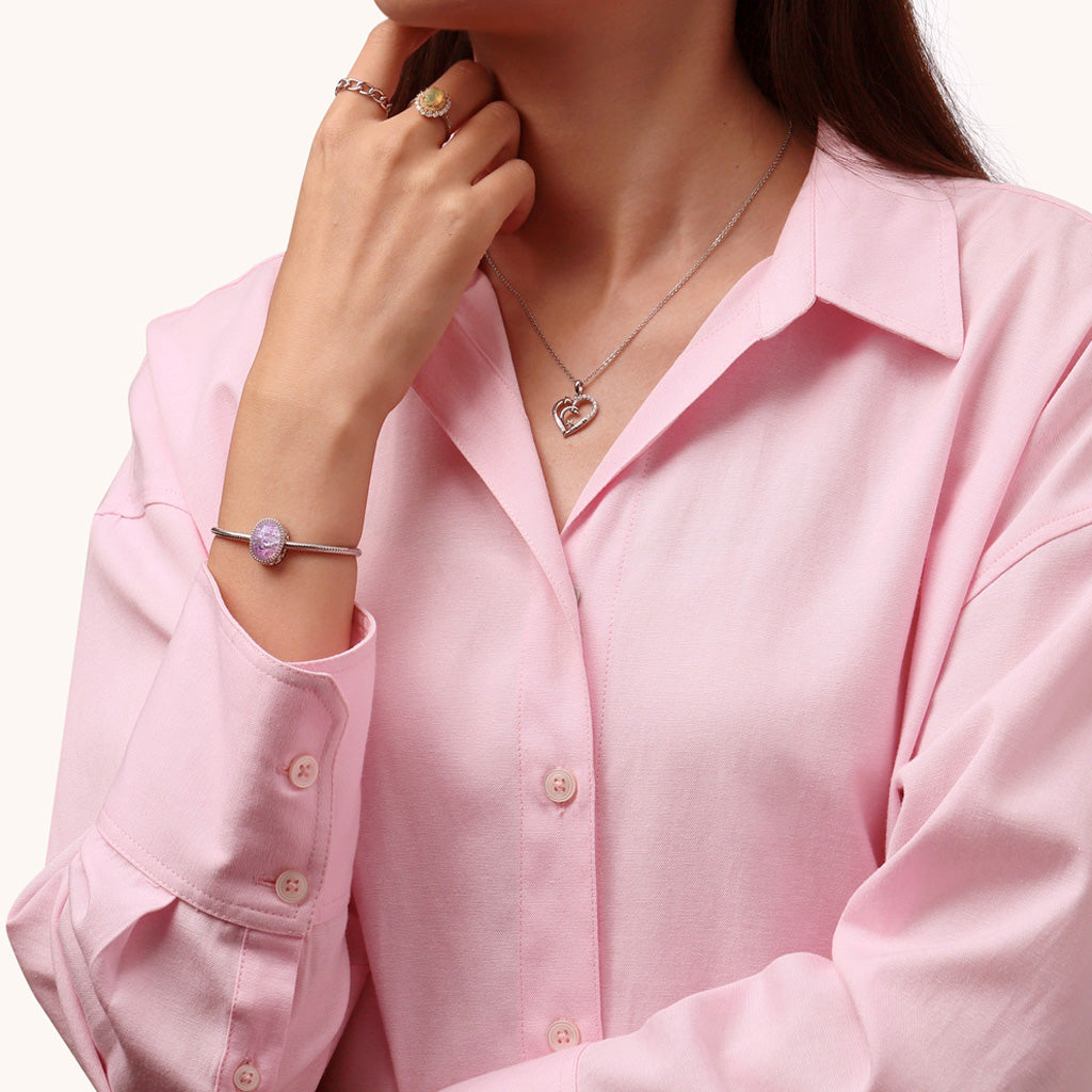 Gnoce 'Prima'  Starry Sky Shining Glossy Ice Flower Charm_4