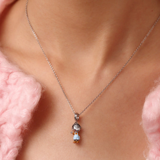 Gnoce Peanuts Pig-Pen Pendant Dangle Charm_6