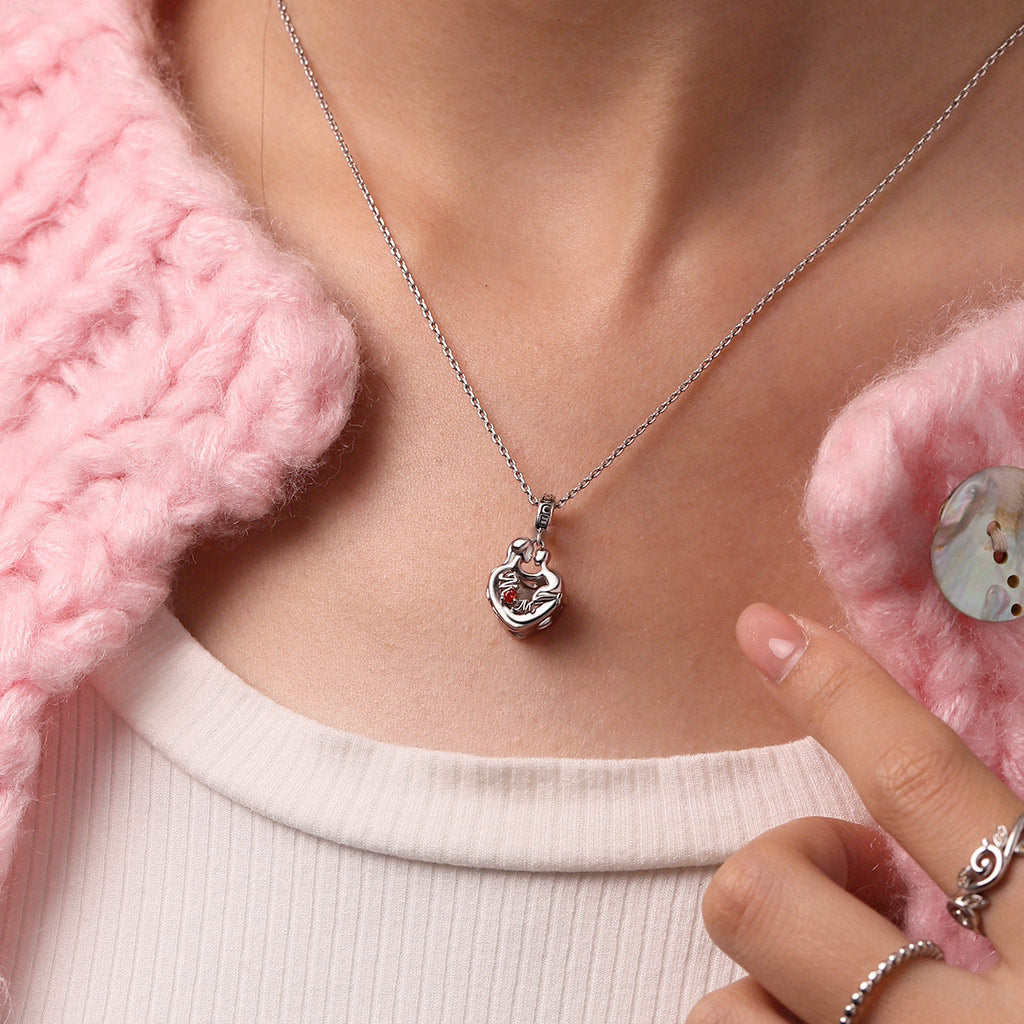 Gnoce Mother's Day Wireless LED Light Love Pendant Dangle Charm_7